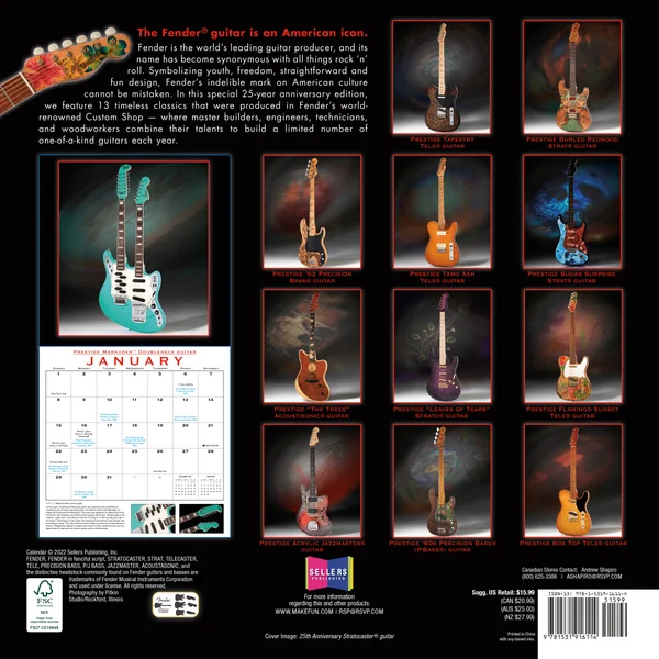 2023 Custom Shop Wall Calendar