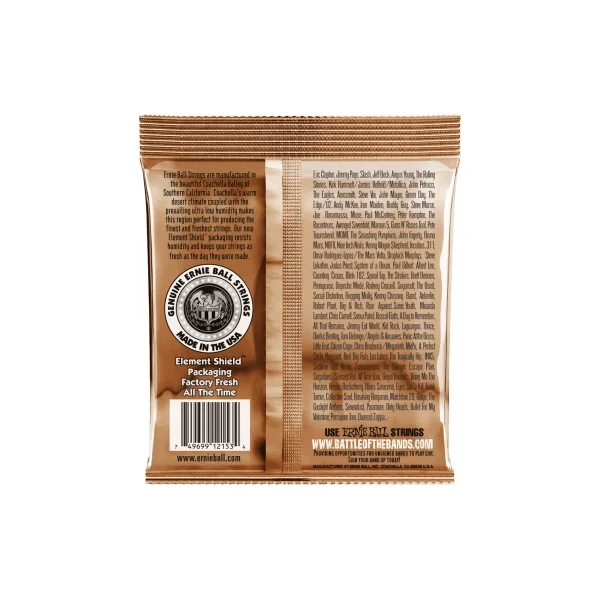 2153 ERNIE BALL - Jeu de cordes acoustiques - Light 12 cordes 9-46