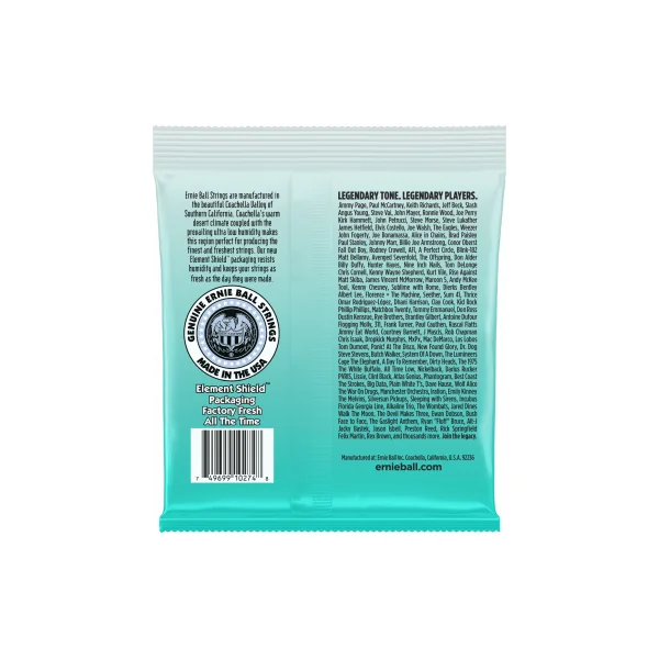 2326 ERNIE BALL - Jeu de cordes ukulélé - Nylon noir à boule 28-32-40-28