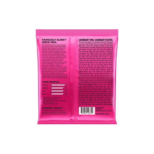 2834 ERNIE BALL - Jeu de cordes de basse - Super slinky 45-65-80-100