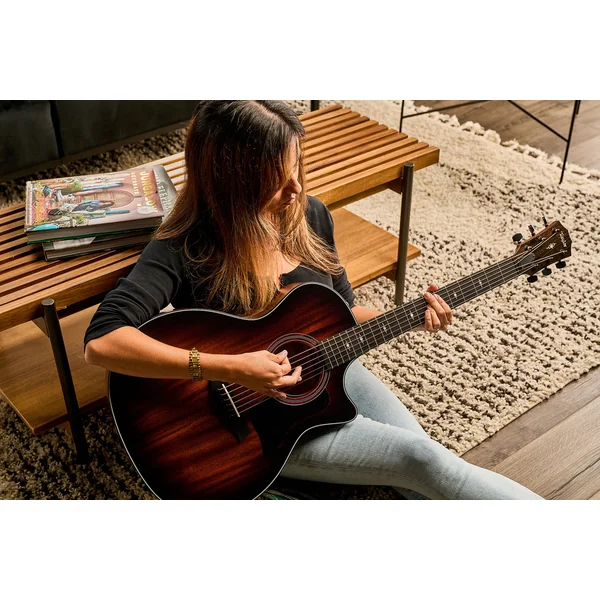 324ce Tropical Mahogany - shaded edgeburst top