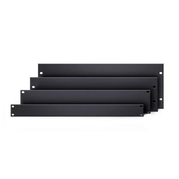 8722 Plaque aveugle 2 U pour rack 19", aluminium