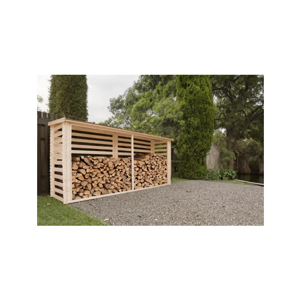 Abri Bûches 7 stères Stockage Bois Rangement Bois Abri Bois Bucher de Jardin