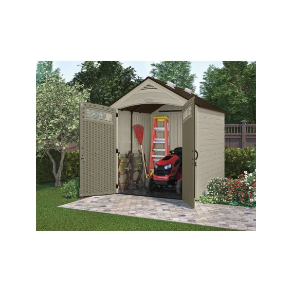 Abri de jardin 4,84m² en Polyéthylène 25mm avec Plancher