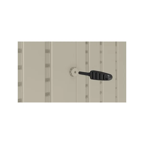 Abri de jardin 4,84m² en Polyéthylène 25mm avec Plancher