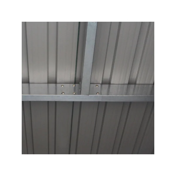 Abri de Jardin en Métal Anthracite Monopente 2,76m² Abri Jardin Métallique Rangement Abri Vélo