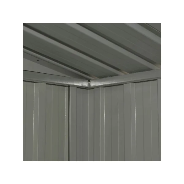 Abri de jardin métal Anthracite 2,35 m² abri métallique abri jardin métal
