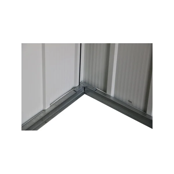 Abri de Jardin Métal Vert 7,75 m² + kit ancrage Abri Métallique Stockage Bois outillage