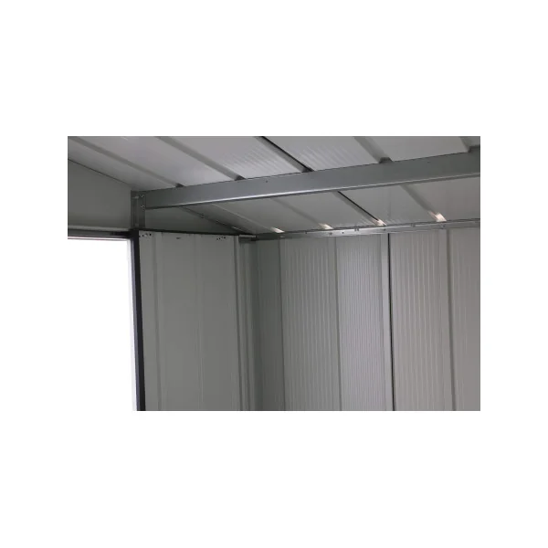 Abri de Jardin Métal Vert 7,75 m² + kit ancrage Abri Métallique Stockage Bois outillage