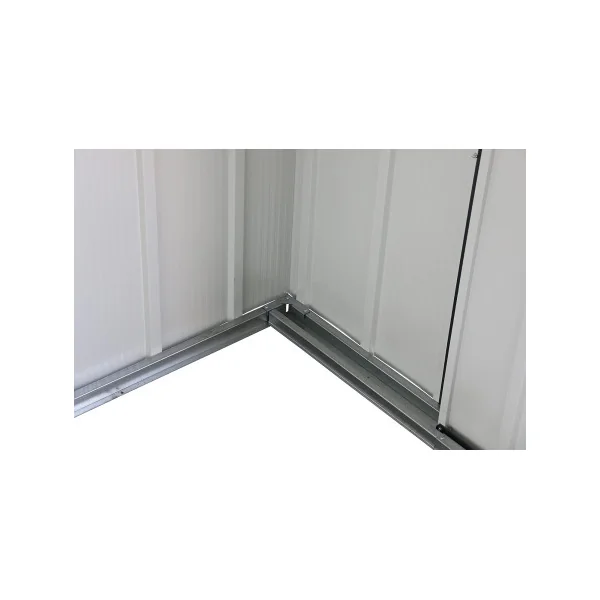 Abri de Jardin Métal Vert 7,75 m² + kit ancrage Abri Métallique Stockage Bois outillage