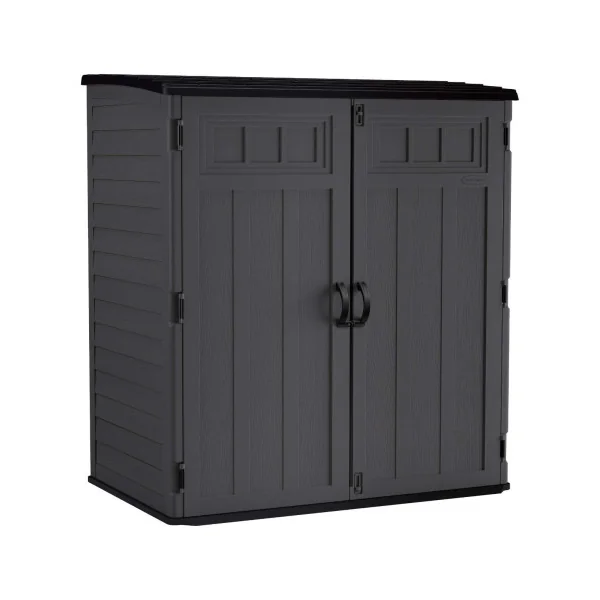Abri de Jardin Résine Armoire Jardin Polyéthylène 25 mm Abri Stockage Résine
