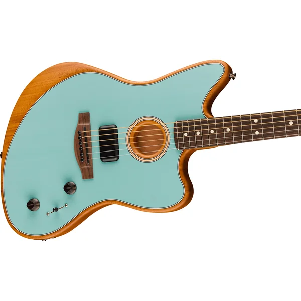 Acoustasonic Player Jazzmaster (MEX, RW) - ice blue