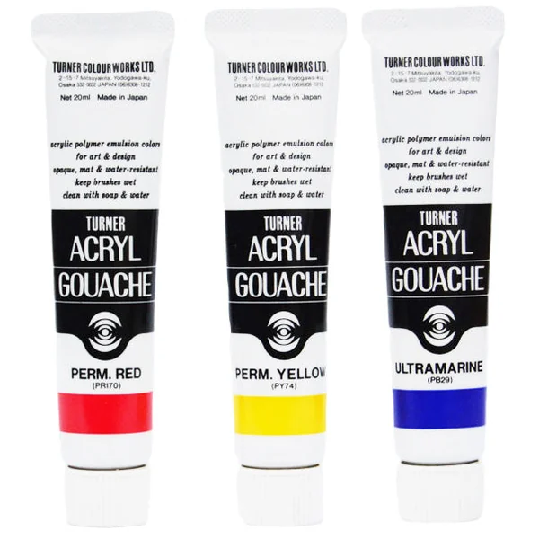 Acryl Gouache Extra-fine 20 ml de Turner