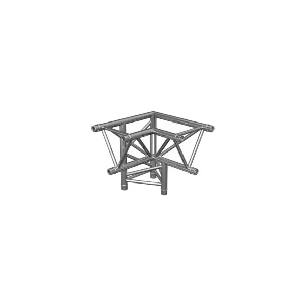 AG29-033 Contest Stage - Angle triangulaire 3 départs 90° pointe en bas pied droit