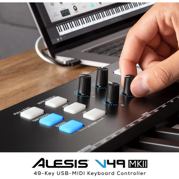 Alesis V49 MKII – Clavier Maître MIDI 49 Touches