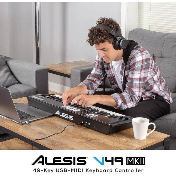 Alesis V49 MKII – Clavier Maître MIDI 49 Touches