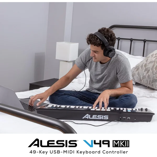 Alesis V49 MKII – Clavier Maître MIDI 49 Touches