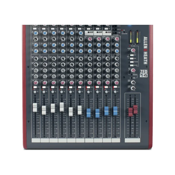 Allen & Heath ZED-14 - mixage USB sans effet - 6 in mono, 4 stéréo, 4 AUX