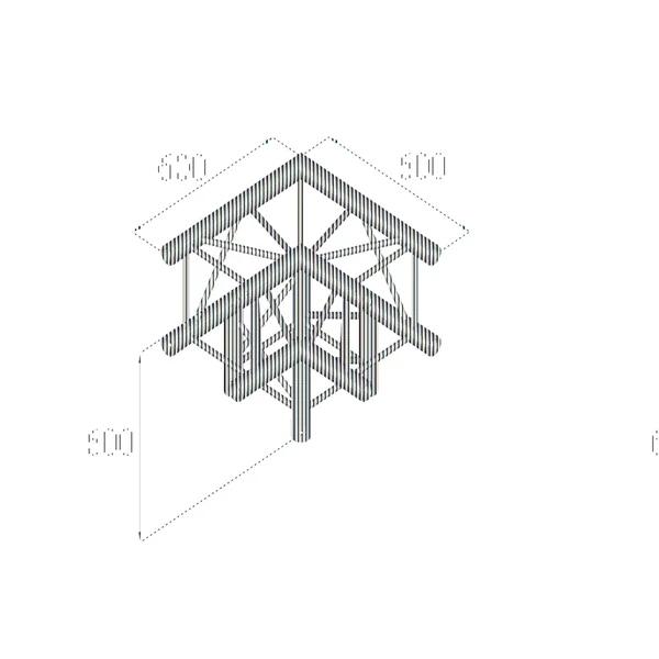 ALUTRUSS QUADLOCK TQ390-QQL30 3-way-Corner 90°