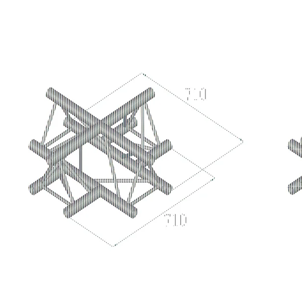 ALUTRUSS TRILOCK 6082AC-41 4-way Cross