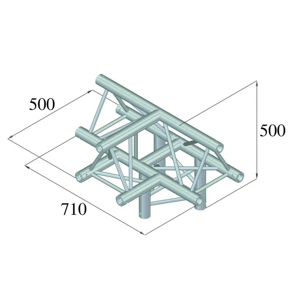 ALUTRUSS TRILOCK 6082AT-43 4-way Piece /\
