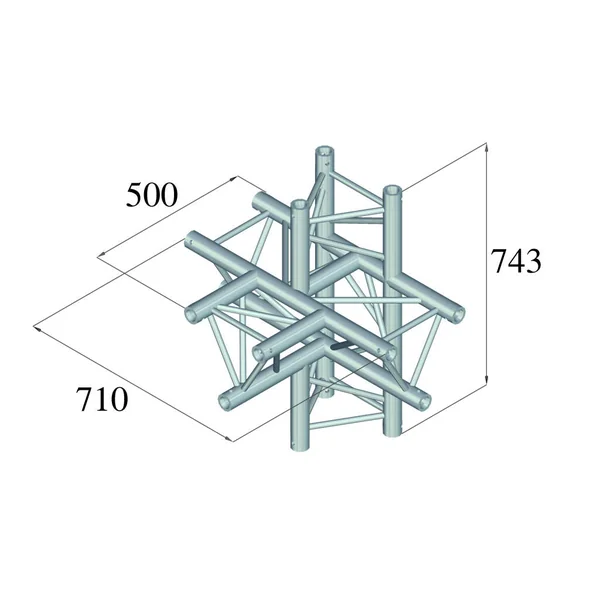 ALUTRUSS TRILOCK 6082AT-51 5-way Piece \/