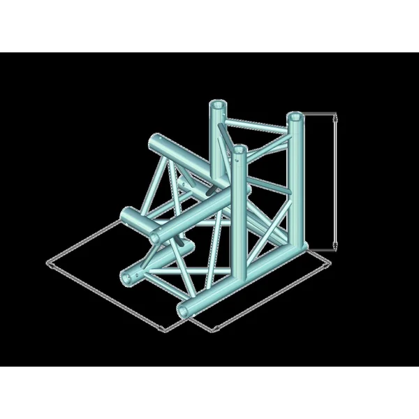 ALUTRUSS TRILOCK E-GL33 C-34 3-way Corner