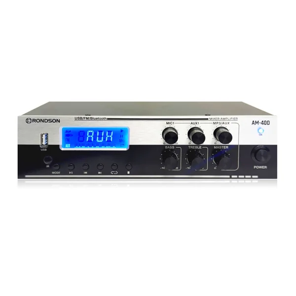 AM-40D Amplificateur mélangeur multimédia 40 Watts 100 V