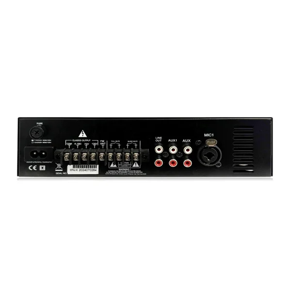 AM-40D Amplificateur mélangeur multimédia 40 Watts 100 V