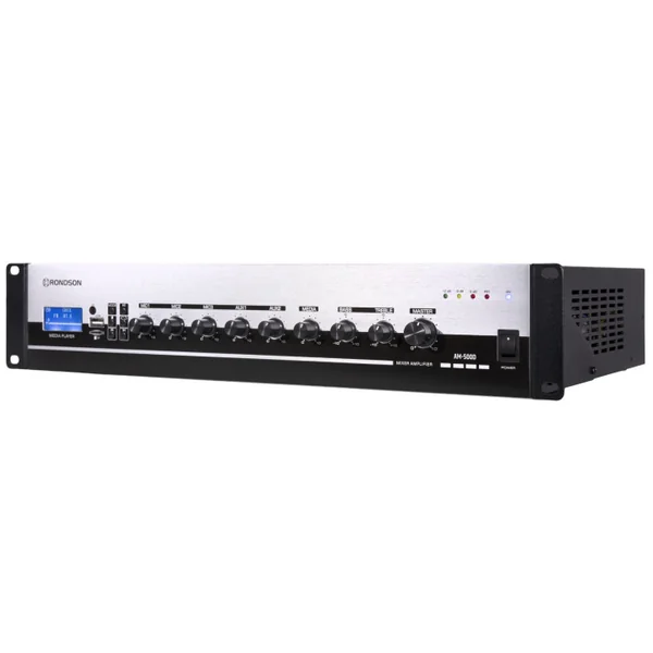 AM-500D Amplificateur mélangeur multimédia 500 Watts 100 V