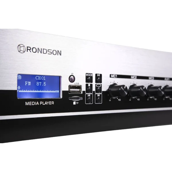AM-500D Amplificateur mélangeur multimédia 500 Watts 100 V