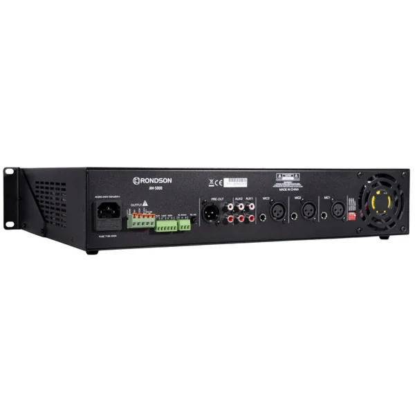 AM-500D Amplificateur mélangeur multimédia 500 Watts 100 V
