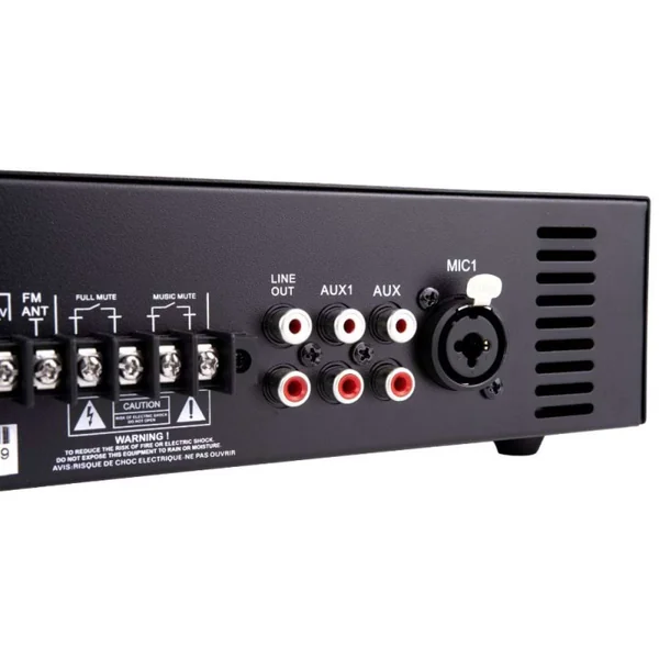 AM-80D Amplificateur mélangeur multimédia 80 Watts 100 V