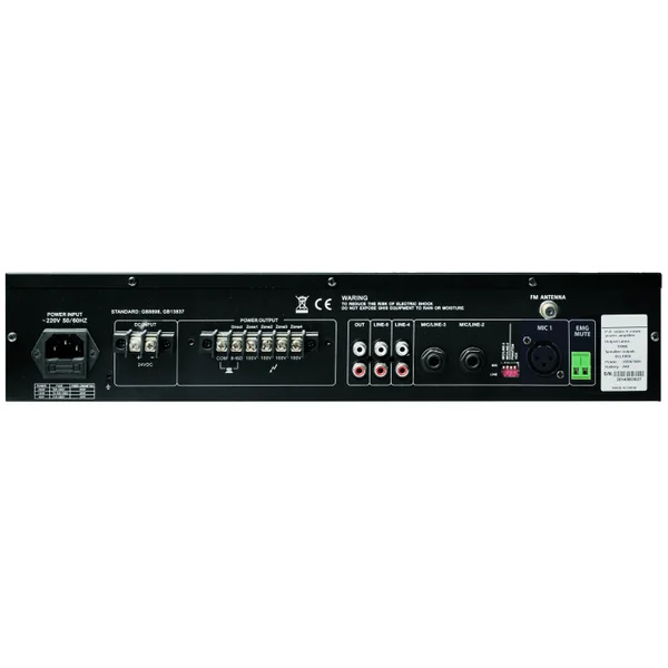 AM 240 RM-CD-2 Amplificateur mélangeur 4 Zones 240 Watts 100 V
