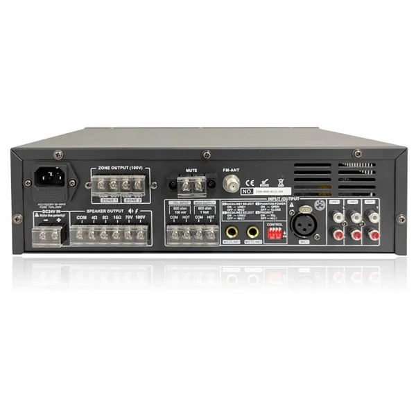 AME-120-2Z Amplificateur 2 Zones 120 Watts 100 V