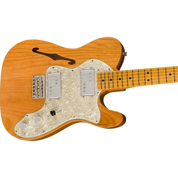 American Vintage II 1972 Telecaster Thinline (USA, MN) - aged natural