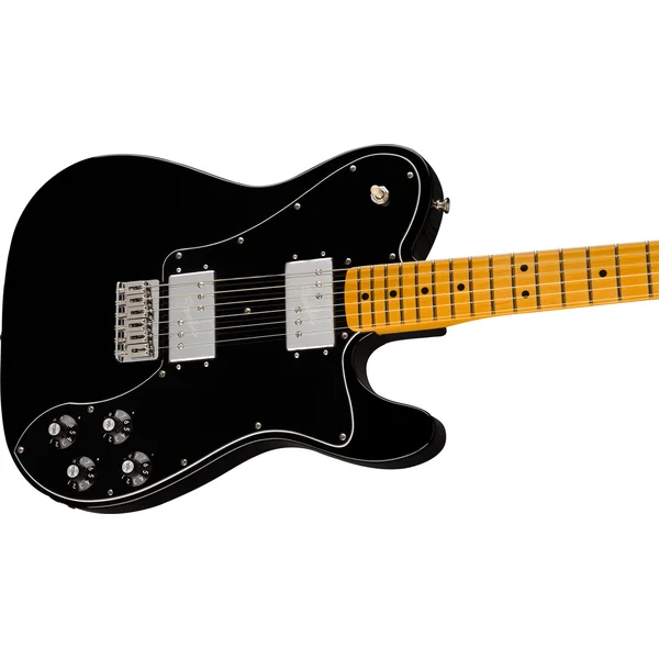 American Vintage II 1975 Telecaster Deluxe (USA, MN) - black