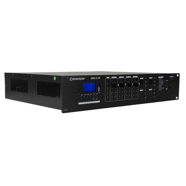 AMX-4120 Amplificateur 4 Zones 4 x 120 Watts 100 V