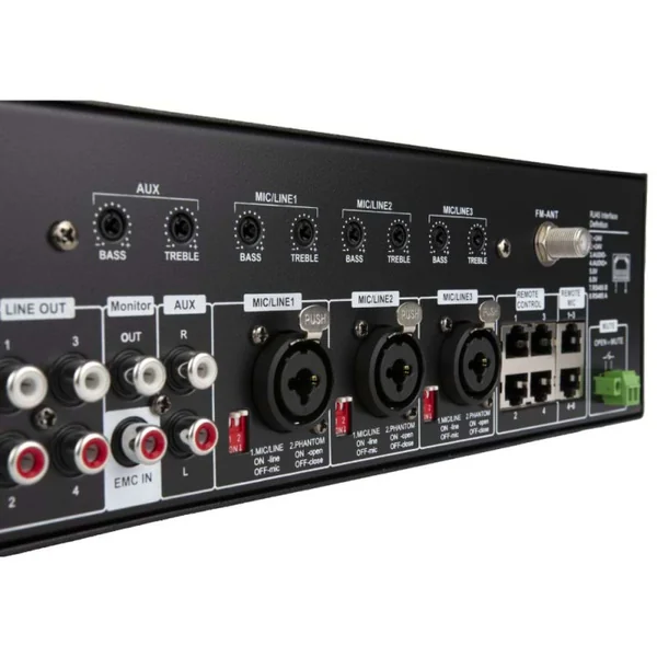 AMX-4120 Amplificateur 4 Zones 4 x 120 Watts 100 V