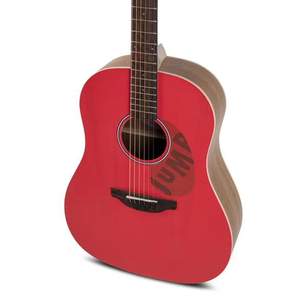 Applause Acoustic Guitar Jump Slope Shoulder Dreadnought - Lipstick (AAS-69-R)