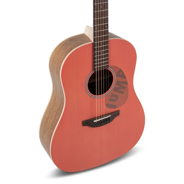 Applause Acoustic Guitar Jump Slope Shoulder Dreadnought - Peach (AAS-69-O)
