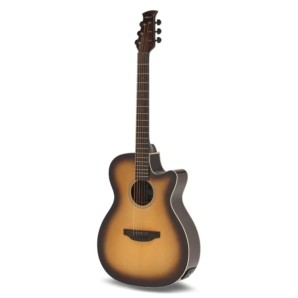 Applause E-Acoustic Guitar Jump OM Electro Cut Gloss - Tobacco Burst (AEO-69-TB)