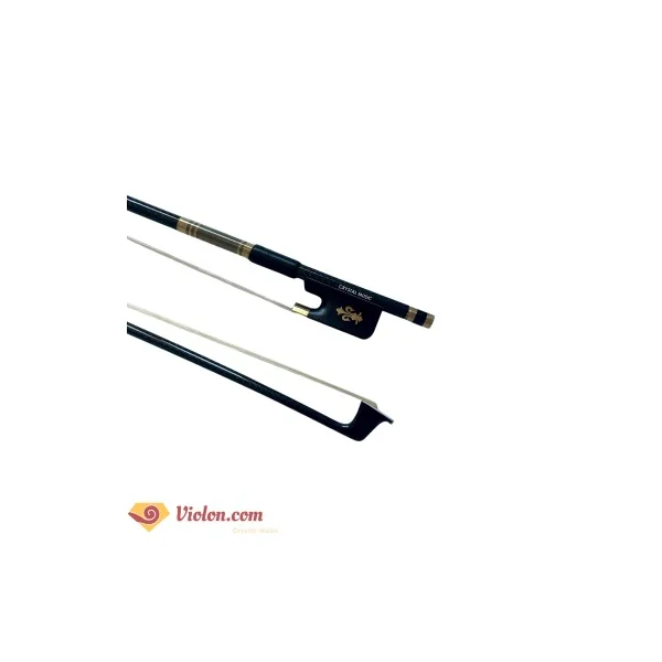 Archet Alto Crystal 4/4 Carbone et Lys Doré
