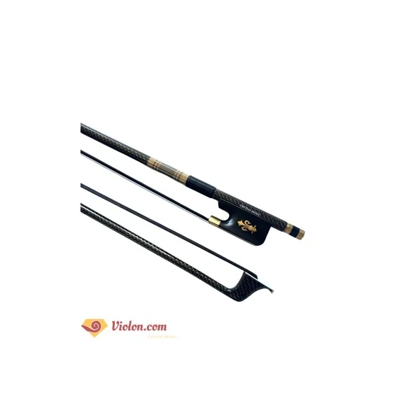 Archet Alto Crystal carbone 4/4 crin noir