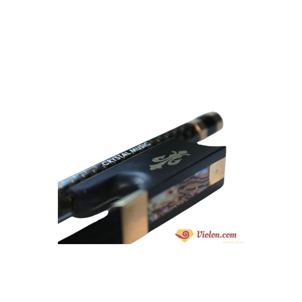 Archet violon Crystal carbone 4/4 crin noir