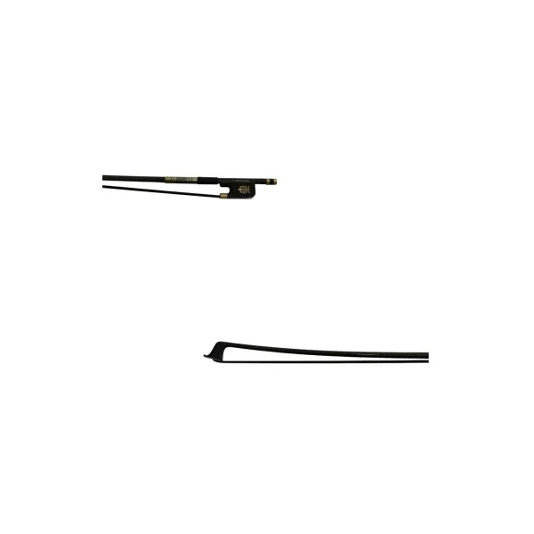 Archet Violon Crystal Carbone 4/4 Crin Noir Doré