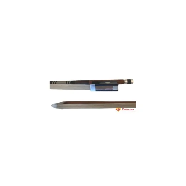 Archet violon Crystal pernambouc argent 4/4 professionnel