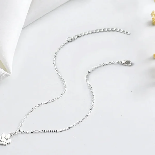 Argent Chaînes en acier inoxydable (10 pièces)