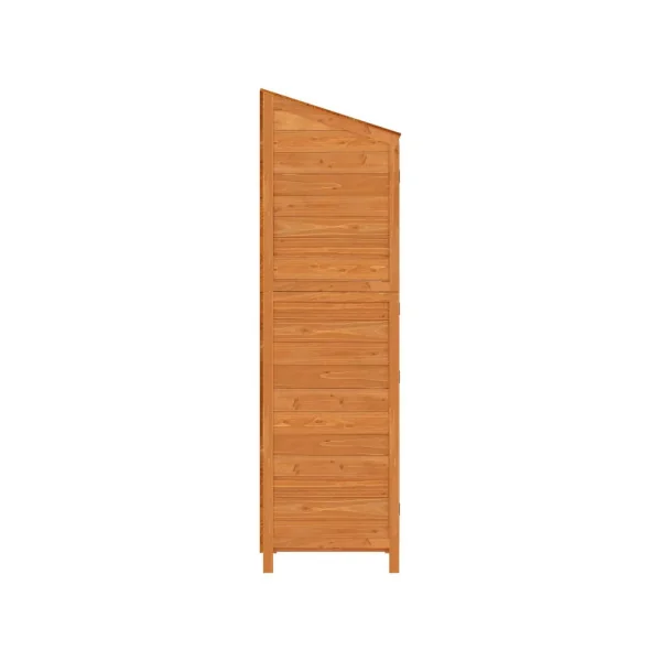 Armoire de Jardin Marron GM en Sapin massif Armoire en bois Armoire Extérieure