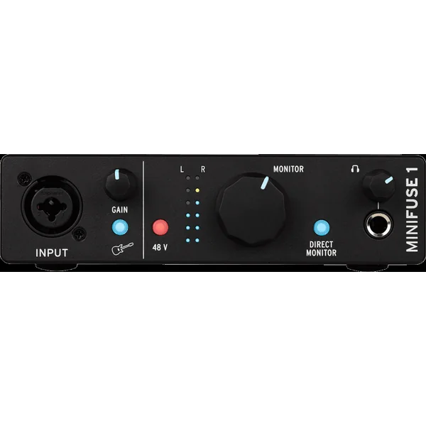 Arturia MiniFuse 1 Noire - Interface Audio USB